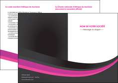creer modele en ligne depliant 2 volets  4 pages  standard texture structure MLIGCH45890