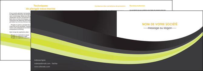 modele depliant 2 volets  4 pages  standard texture abstrait MLGI46068