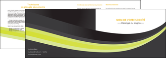 modele depliant 2 volets  4 pages  standard texture abstrait MLIGCH46068
