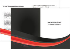 creer modele en ligne depliant 2 volets  4 pages  standard texture abstrait MLIG46186