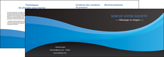 creer modele en ligne depliant 2 volets  4 pages  texture contexture structure MLIG46402