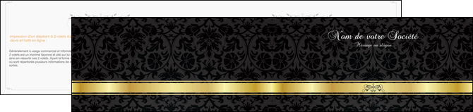 personnaliser modele de depliant 2 volets  4 pages  standard texture abstrait MFLUOO46424