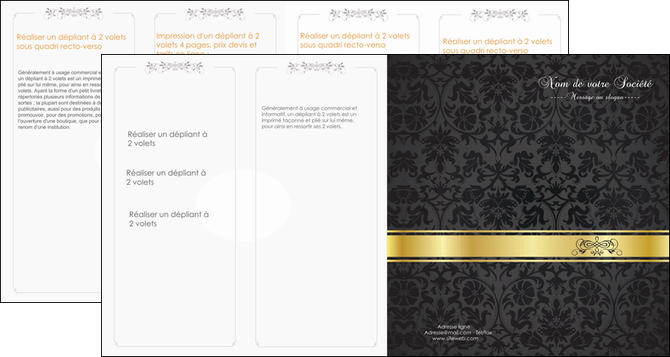 personnaliser maquette depliant 4 volets  8 pages  standard texture abstrait MFLUOO46450
