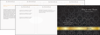faire depliant 4 volets  8 pages  standard texture abstrait MIF46452