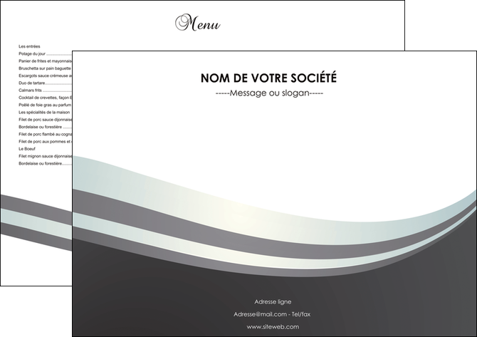 personnaliser modele de set de table standard texture abstrait MFLUOO46468