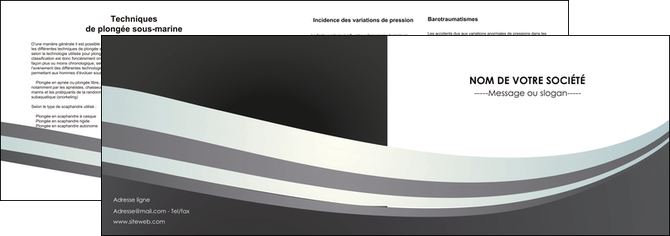 maquette en ligne a personnaliser depliant 2 volets  4 pages  standard texture abstrait MFLUOO46496