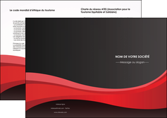 exemple depliant 2 volets  4 pages  standard texture contexture MLIGCH46528