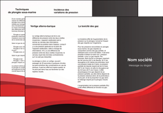 personnaliser modele de depliant 3 volets  6 pages  standard texture contexture MLIGCH46558