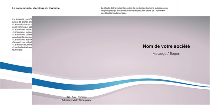 creation graphique en ligne depliant 2 volets  4 pages  standard texture contexture MLGI46622