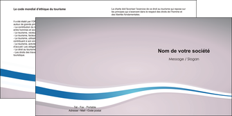 creation graphique en ligne depliant 2 volets  4 pages  standard texture contexture MLGI46622