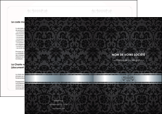 creer modele en ligne depliant 2 volets  4 pages  standard texture abstrait MIF46666