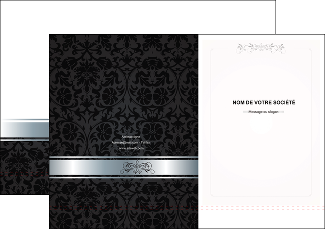 faire modele a imprimer pochette a rabat standard texture abstrait MIDLU46676