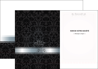 faire modele a imprimer pochette a rabat standard texture abstrait MIF46676