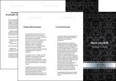 personnaliser modele de depliant 3 volets  6 pages  standard texture abstrait MIF46696