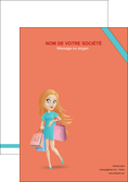 imprimerie flyers vetements et accessoires shopping magasin fille MLGI46742