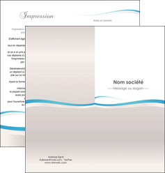 imprimer depliant 2 volets  4 pages  standard texture contexture MLIGLU46796