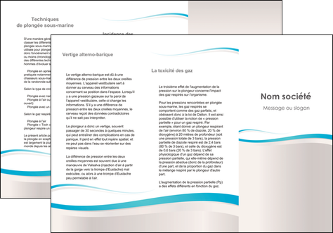 creer modele en ligne depliant 3 volets  6 pages  standard texture contexture MLIGLU46838