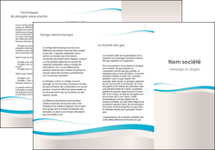 creer modele en ligne depliant 3 volets  6 pages  standard texture contexture MLIGLU46838