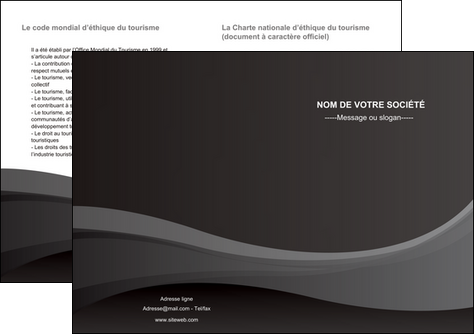 impression depliant 2 volets  4 pages  texture contexture structure MLGI46958