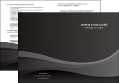 cree depliant 2 volets  4 pages  texture contexture structure MLGI46962