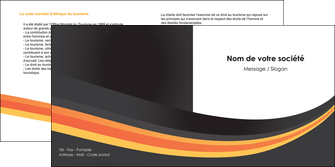 modele en ligne depliant 2 volets  4 pages  standard texture contexture MFLUOO46996