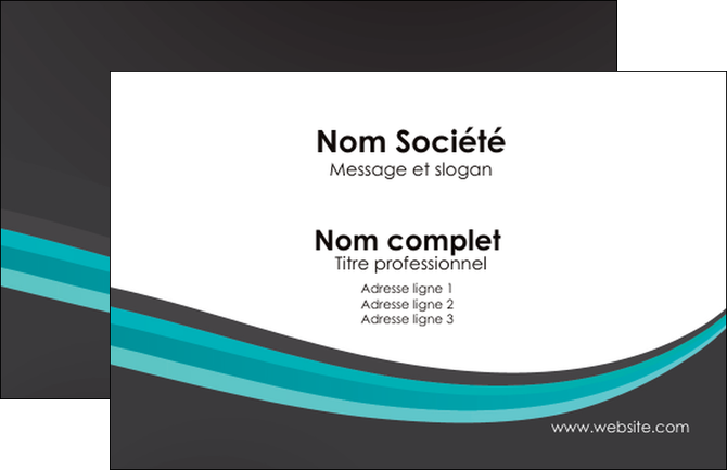 imprimer carte de visite standard texture contexture MFLUOO47024