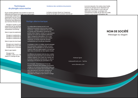 creer modele en ligne depliant 3 volets  6 pages  standard texture contexture MFLUOO47068