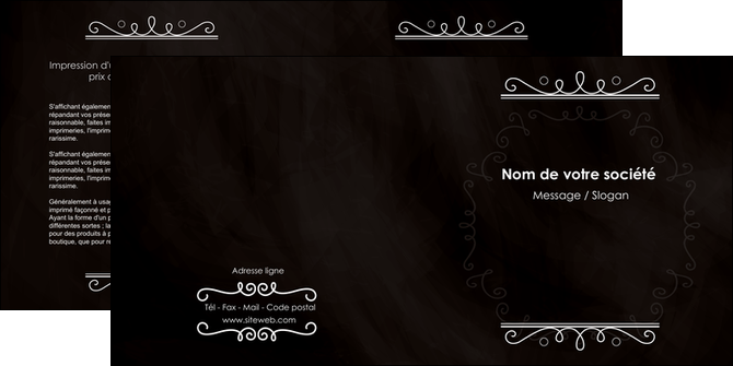 creation graphique en ligne depliant 2 volets  4 pages  texture contexture structure MFLUOO47082