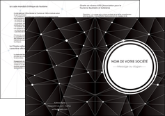 exemple depliant 2 volets  4 pages  standard texture contexture MIF47134