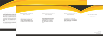 personnaliser modele de depliant 4 volets  8 pages  standard texture contexture MIDBE47268