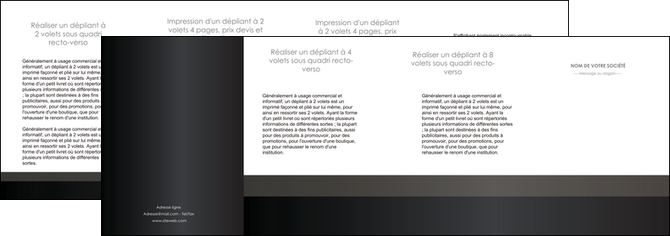 imprimer depliant 4 volets  8 pages  standard texture contexture MFLUOO47314
