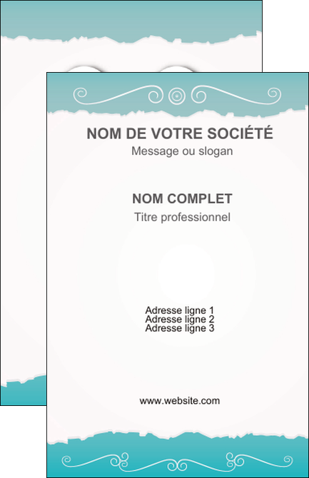 personnaliser modele de carte de visite texture contexture structure MIS47596
