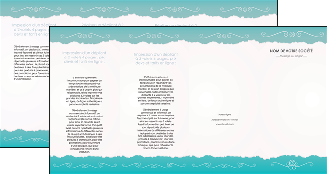 maquette en ligne a personnaliser depliant 4 volets  8 pages  texture contexture structure MFLUOO47608