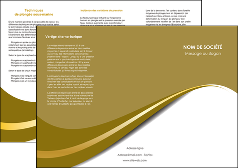 cree depliant 3 volets  6 pages  texture contexture structure MLIGLU47742