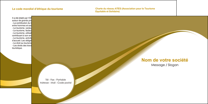 imprimer depliant 2 volets  4 pages  texture contexture structure MLIGLU47768