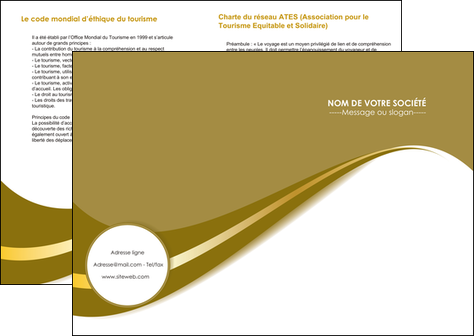 modele en ligne depliant 2 volets  4 pages  texture contexture structure MLIGLU47772