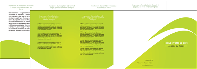 exemple depliant 4 volets  8 pages  texture contexture structure MFLUOO47864