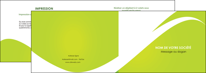 imprimerie depliant 2 volets  4 pages  texture contexture structure MFLUOO47890