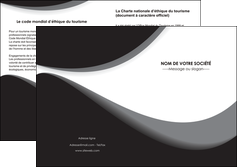 imprimerie depliant 2 volets  4 pages  texture contexture structure MLIGBE47964