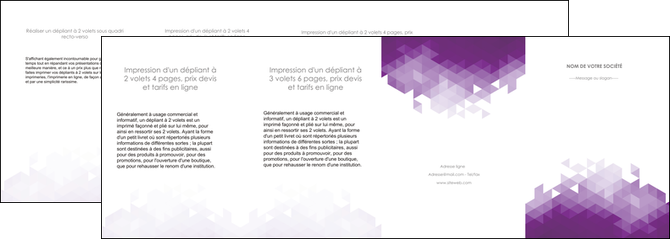 realiser depliant 4 volets  8 pages  texture contexture structure MFLUOO48368
