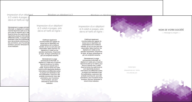 imprimer depliant 4 volets  8 pages  texture contexture structure MFLUOO48416