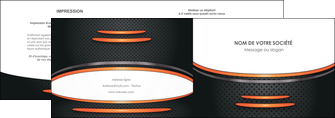 impression depliant 2 volets  4 pages  texture contexture structure MLIGBE49062