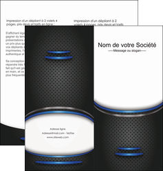 faire modele a imprimer depliant 2 volets  4 pages  texture contexture structure MLGI49092