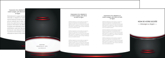 modele depliant 4 volets  8 pages  texture contexture structure MLIP49396