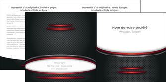 maquette en ligne a personnaliser depliant 2 volets  4 pages  texture contexture structure MLIP49408