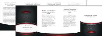 imprimerie depliant 4 volets  8 pages  texture contexture structure MLIP49442