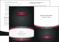 modele en ligne depliant 2 volets  4 pages  texture contexture structure MLIGCH49502