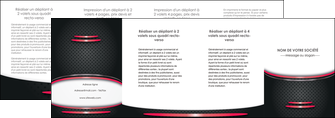 faire depliant 4 volets  8 pages  texture contexture structure MLIGCH49546