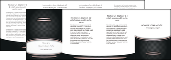 imprimer depliant 4 volets  8 pages  texture contexture structure MLIGCH49924