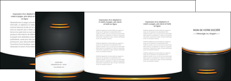 personnaliser modele de depliant 4 volets  8 pages  texture contexture structure MIF49930